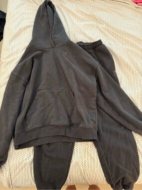 Gymshark Charcoal Gray Pullover Hoodie